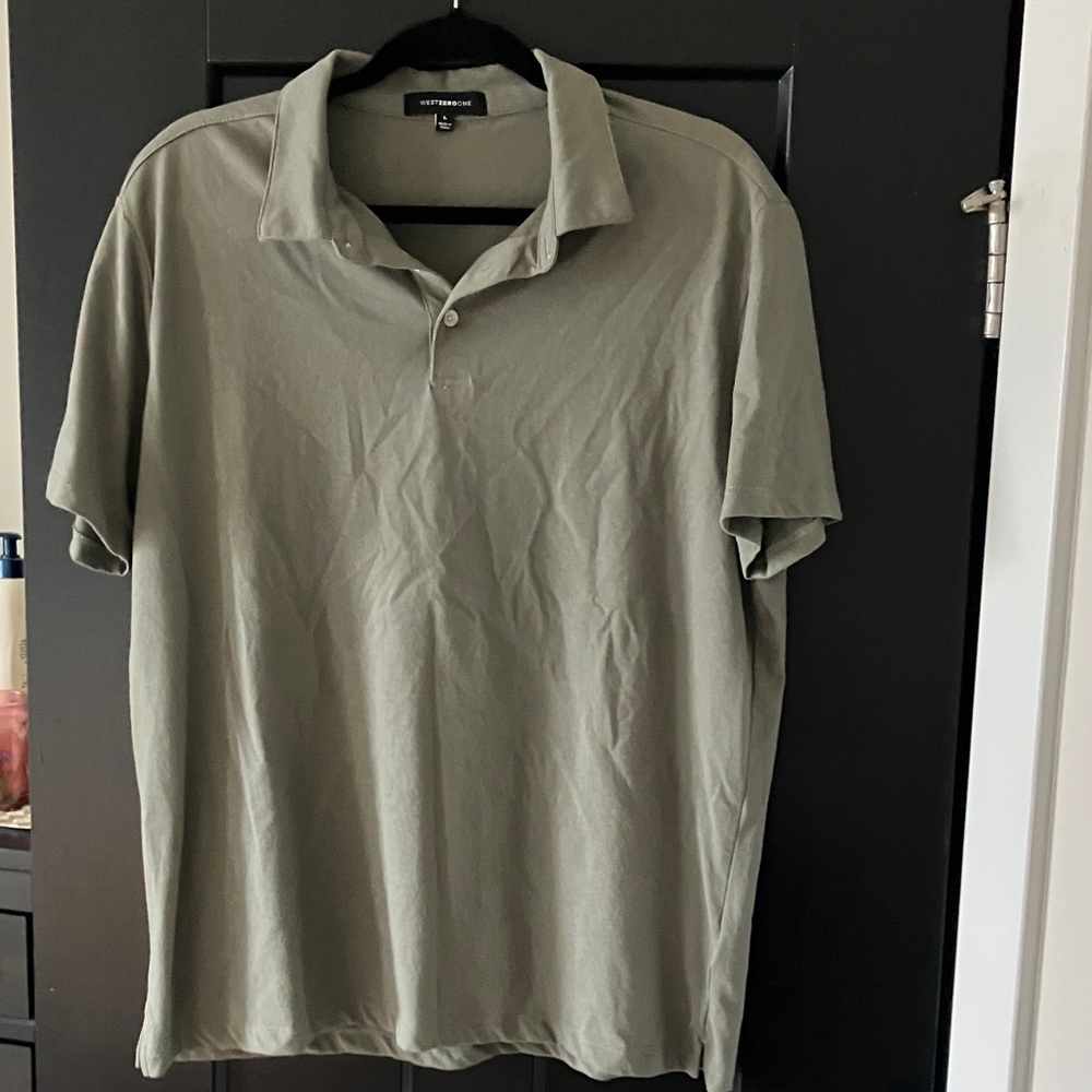 West Zero One Olive Polo Shirt